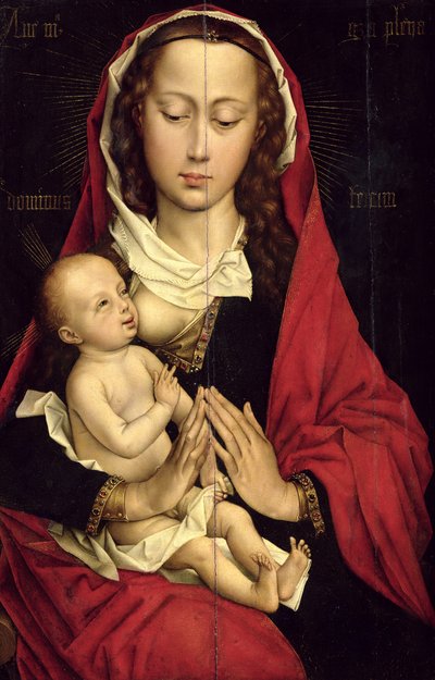 マドンナと子供 作： Rogier van der Weyden